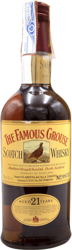 Envoi gratuit | Blended Whisky Glenturret The Famous Grouse Royaume-Uni 21 Ans 70 cl