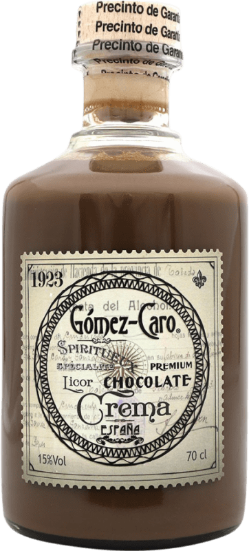8,95 € Spedizione Gratuita | Crema di Liquore Gómez Caro Chocolate