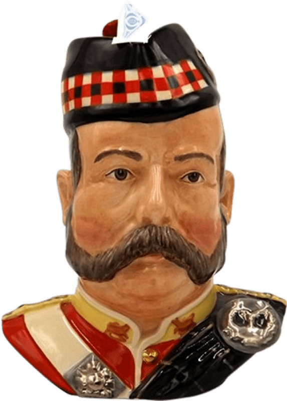 631,95 € | Купажированный виски Grant & Sons William Grant Royal Doulton Jarra Asa con Espada Объединенное Королевство 70 cl