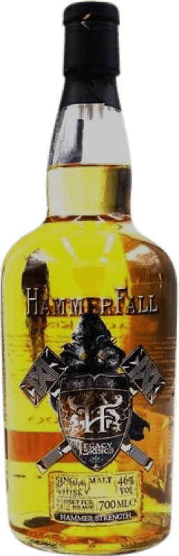 Envoi gratuit | Single Malt Whisky Hammerfall Legacy of Kings Royaume-Uni 70 cl