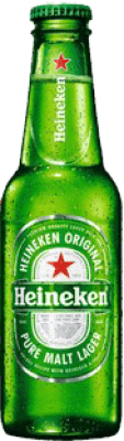 Bier 6 Einheiten Box Heineken Kleine Flasche 25 cl