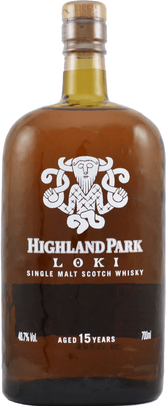 送料無料 | ウイスキーシングルモルト Highland Park Loki イギリス 15 年 70 cl