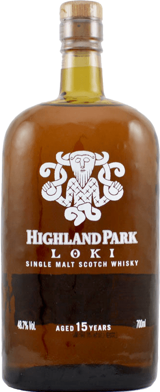 送料無料 | ウイスキーシングルモルト Highland Park Loki イギリス 15 年 70 cl