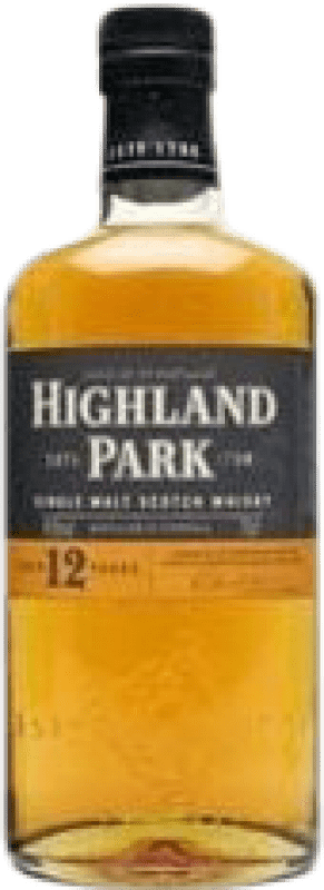 Envoi gratuit | Single Malt Whisky Highland Park Royaume-Uni 12 Ans 70 cl