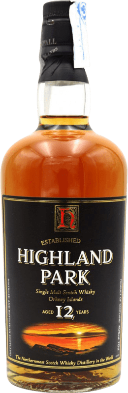 送料無料 | ウイスキーシングルモルト Highland Park コレクターの標本 イギリス 12 年 70 cl