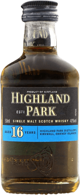 Whisky Single Malt Highland Park 16 Ans Mini-Bouteille 5 cl