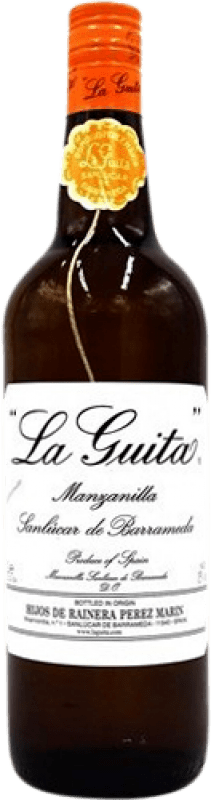 Envío gratis | Vino Generoso Fortificado Hijos de Rainera Pérez Marín La Guita D.O. Manzanilla-Sanlúcar de Barrameda España 1 L
