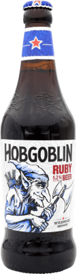 Kostenloser Versand | Bier Hobgoblin Ruby Großbritannien Medium Flasche 50 cl