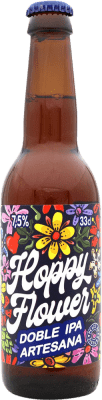 2,95 € | Пиво Hoppy Flower Сообщество Валенсии Испания треть литровая бутылка 33 cl