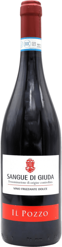 Free Shipping | Red sparkling Il Pozzo. Sangue di Giuda D.O.C. Oltrepò Pavese Italy 75 cl