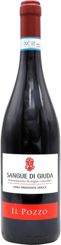 8,95 € Free Shipping | Red Sparkling Wine Il Pozzo. Sangue di Giuda D.O.C. Oltrepò Pavese