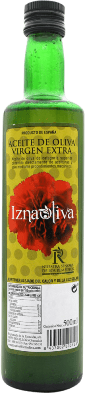 Envoi gratuit | Huile d'Olive Iznaoliva. Virgen Extra Espagne Bouteille Medium 50 cl