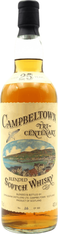 Envoi gratuit | Single Malt Whisky J&A Mitchell Campbeltown Tri-Centenary Royaume-Uni 25 Ans 70 cl