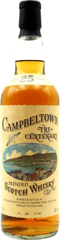 721,95 € Бесплатная доставка | Односолодовый виски J&A Mitchell Campbeltown Tri-Centenary 25 Лет