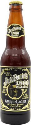 122,95 € | Bière Jack Daniel's 1866 Classic Amber Lager États Unis Bouteille Tiers 35 cl