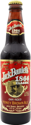 Kostenloser Versand | Bier Jack Daniel's 1866 Classic Honey Brown Ale Vereinigte Staaten Drittel-Liter-Flasche 35 cl