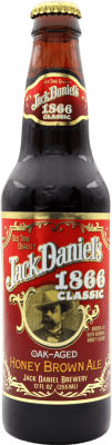 Envio grátis | Cerveja Jack Daniel's 1866 Honey Brown Ale, Clássico Estados Unidos Garrafa Terço 35 cl