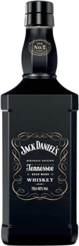 Envio grátis | Whisky Bourbon Jack Daniel's Birthday Edição Limitada Estados Unidos 70 cl