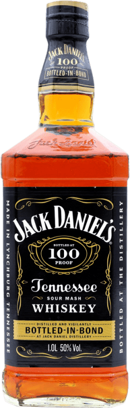 Envoi gratuit | Whisky Bourbon Jack Daniel's Bottled In Bond 100 Proof États Unis 1 L