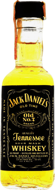 Free Shipping | Whisky Bourbon Jack Daniel's Old Time United States Miniature Bottle 5 cl