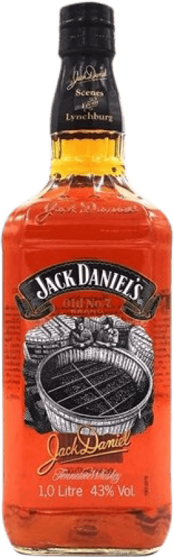 Free Shipping | Bourbon Whisky Jack Daniel's Scenes From Lynchburg Nº 9 United States 1 L Collector's Item Not for Consumption