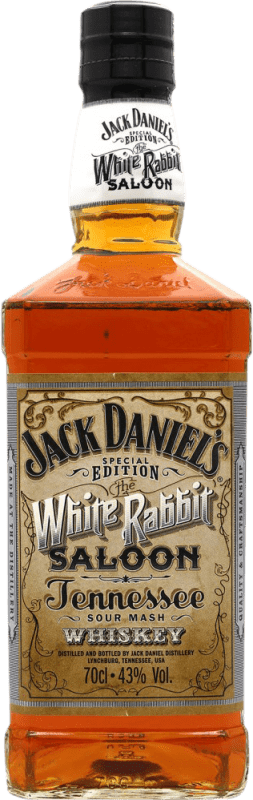 Envio grátis | Whisky Bourbon Jack Daniel's White Rabbit Estados Unidos 70 cl