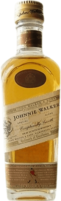 224,95 € Kostenloser Versand | Whiskey Blended Johnnie Walker 1820 Miniaturflasche 5 cl