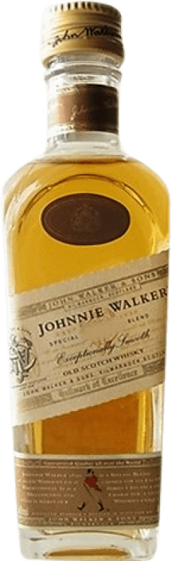 224,95 € Бесплатная доставка | Виски смешанные Johnnie Walker 1820 миниатюрная бутылка 5 cl