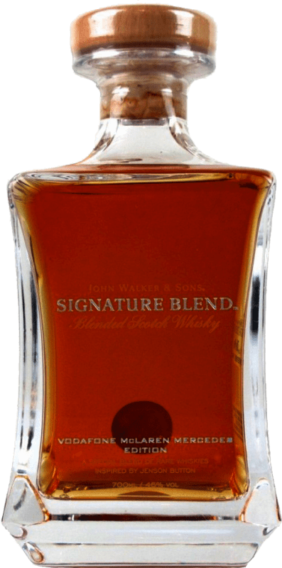 36 753,95 € | Blended Whisky Johnnie Walker Vodafone McLaren Mercedes Signature United Kingdom 70 cl Collector's Item Not for Consumption