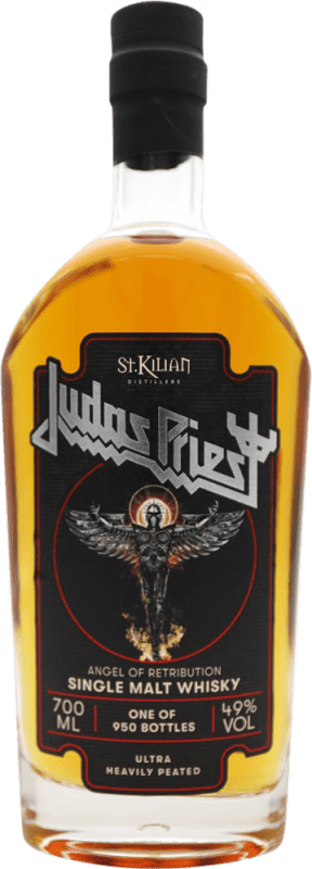 Free Shipping | Whisky Single Malt Judas Priest Angel of Retribution United Kingdom 70 cl