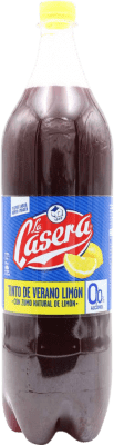 饮料和搅拌机 La Casera Tinto de Verano Limón 0,0 特别的瓶子 1,5 L 不含酒精