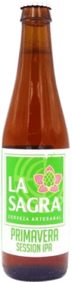 ビール La Sagra Primavera 1/3ボトル 33 cl