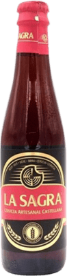 Envio grátis | Cerveja La Sagra Espanha Garrafa Terço 33 cl