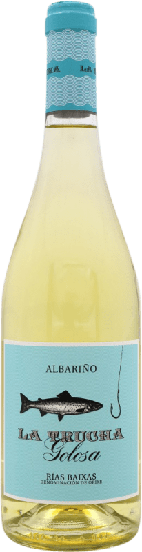 Бесплатная доставка | Белое вино La Trucha Golosa D.O. Rías Baixas Испания 75 cl