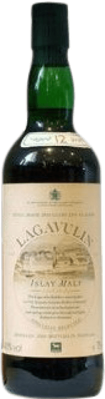 Envoi gratuit | Single Malt Whisky Lagavulin Etiqueta Crema Spécimen de Collection Royaume-Uni 12 Ans 70 cl