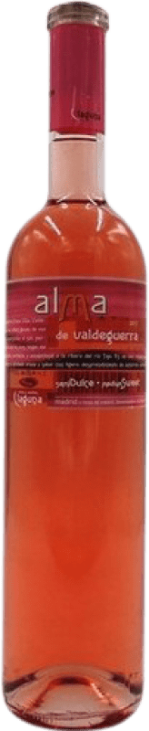 Free Shipping | Rosé wine Laguna Alma de Valdeguerra Rosado Semi-Dry Semi-Sweet D.O. Vinos de Madrid Madrid's community Spain 75 cl