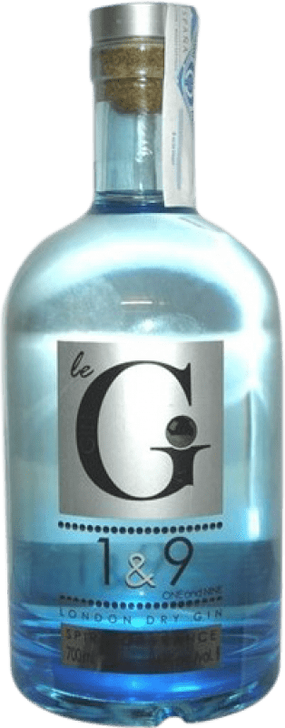 Free Shipping | Gin Langley's Gin Le G 1&9 France 70 cl