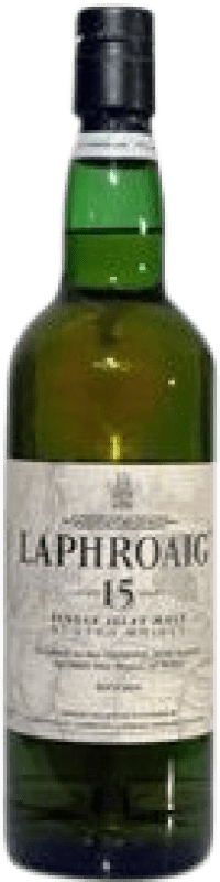 Envoi gratuit | Single Malt Whisky Laphroaig Erskine Barrels Label Spécimen de Collection Royaume-Uni 15 Ans 70 cl