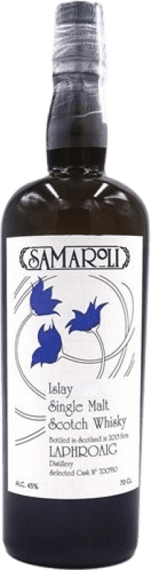 1 442,95 € Бесплатная доставка | Односолодовый виски Mongiardino Samaroli From Laphroaig Коллекционный образец