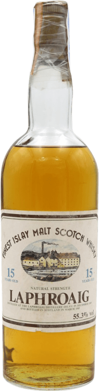 8 599,95 € | Single Malt Whisky Laphroaig Großbritannien 15 Jahre 70 cl Sammlerstück Nicht zum Verzehr Geeignet