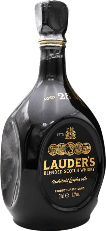 Free Shipping | Whisky Blended Lauder's United Kingdom 25 Years 70 cl