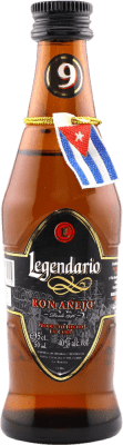 3,95 € | Rum Legendario Añejo — Gereift Kuba 9 Jahre Miniaturflasche 5 cl