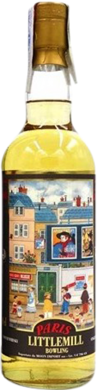 Kostenloser Versand | Single Malt Whisky Littlemill Bowling Großbritannien 70 cl Sammlerflasche – Nicht zum Verzehr Geeignet