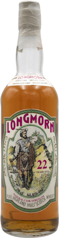 送料無料 | ウイスキーシングルモルト Longmorn コレクターの標本 イギリス 22 年 70 cl