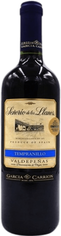 5,95 € 送料無料 | 赤ワイン Los Llanos Señorío D.O. Valdepeñas