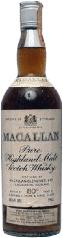 7 375,95 € | Whisky Single Malt Macallan 80 Proof Regno Unito 70 cl Esemplare da Collezione Non Idoneo al Consumo