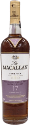 威士忌单一麦芽威士忌 Macallan Fine Oak 17 岁 70 cl