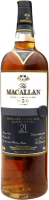 Whisky Single Malt Macallan Fine Oak Cask — Fût de Chêne 21 Ans 70 cl