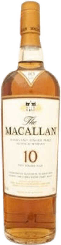 Envoi gratuit | Single Malt Whisky Macallan Sherry Oak Royaume-Uni 10 Ans 70 cl