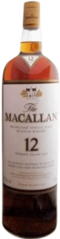 Envoi gratuit | Whisky Single Malt Macallan Sherry Oak Cask — Fût de Chêne Royaume-Uni 12 Ans 1 L